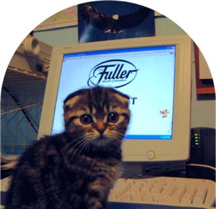 The Fuller Brush Cat
