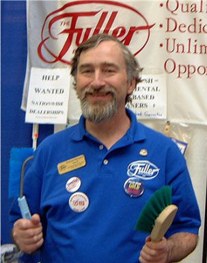 Roland Rhoades, Fuller Brush Man